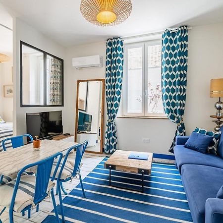 Studio Bleu 29M2, 120M Vieux-Port , Clim ,Wifi, Acces Autonome Avec Code マルセイユ エクステリア 写真
